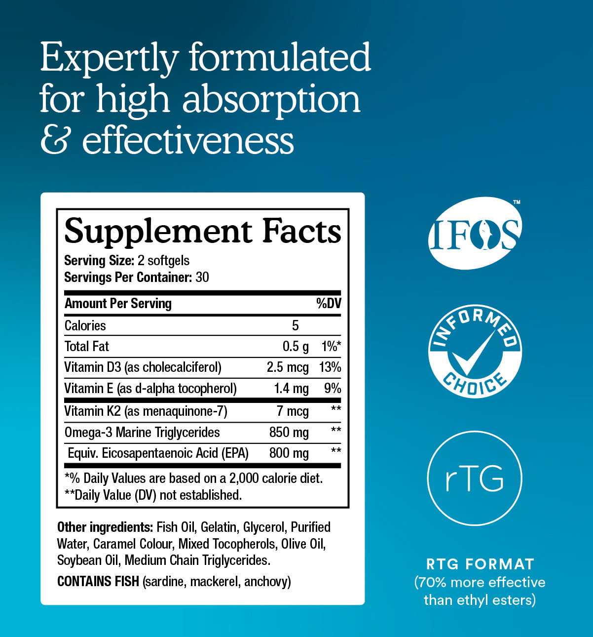 MitoQ advanced EPA omega-3
