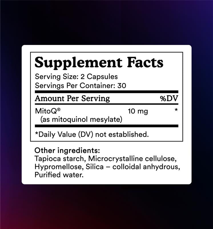 MitoQ pure