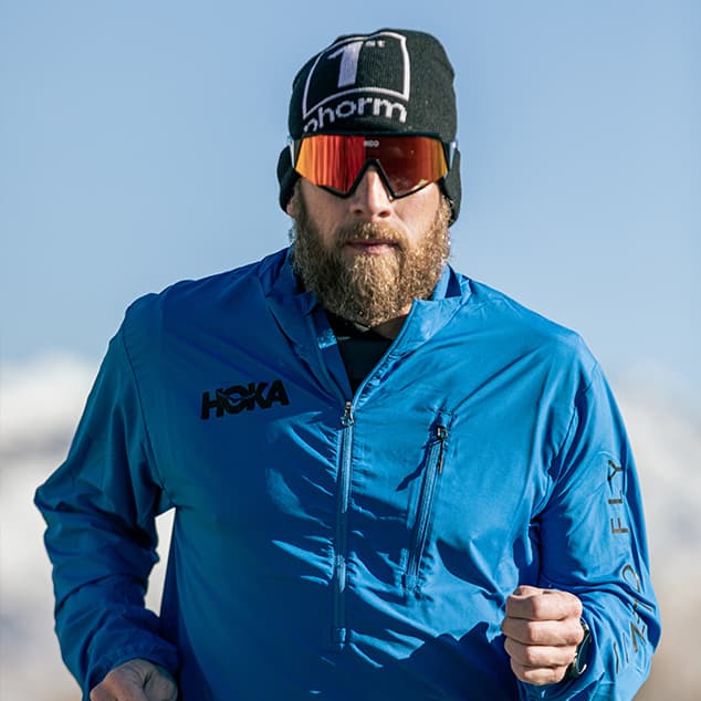 iron cowboy running