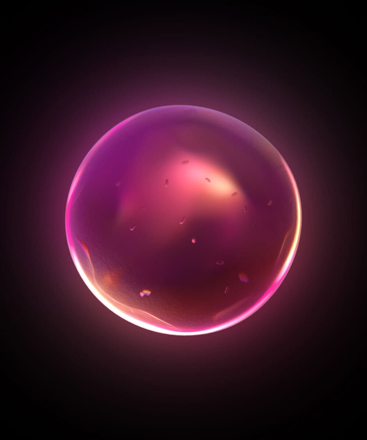 cell illustration purple
