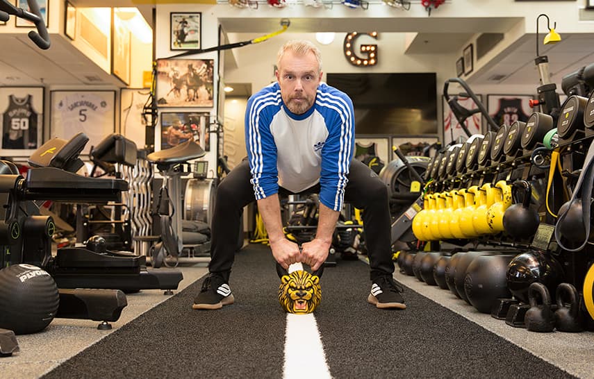 Gunnar Peterson speaking to hollywood life about MitoQ
