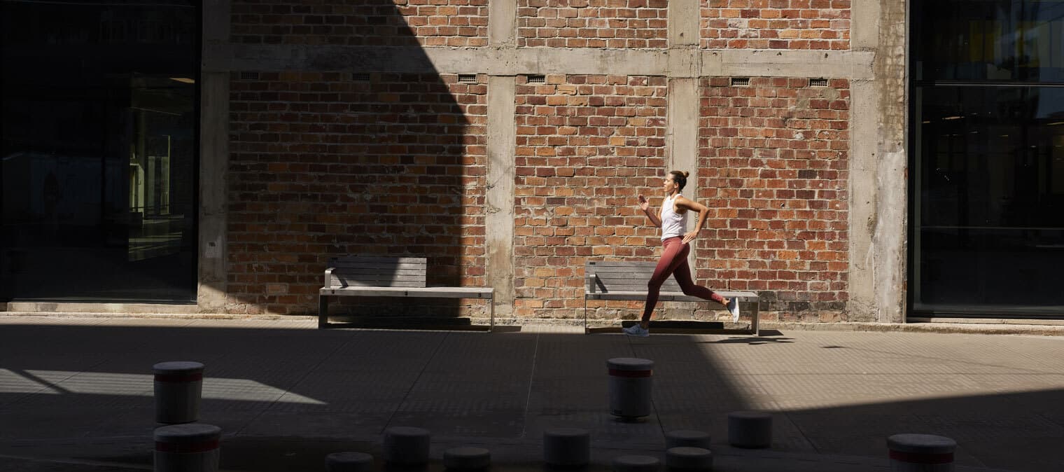 running in the city