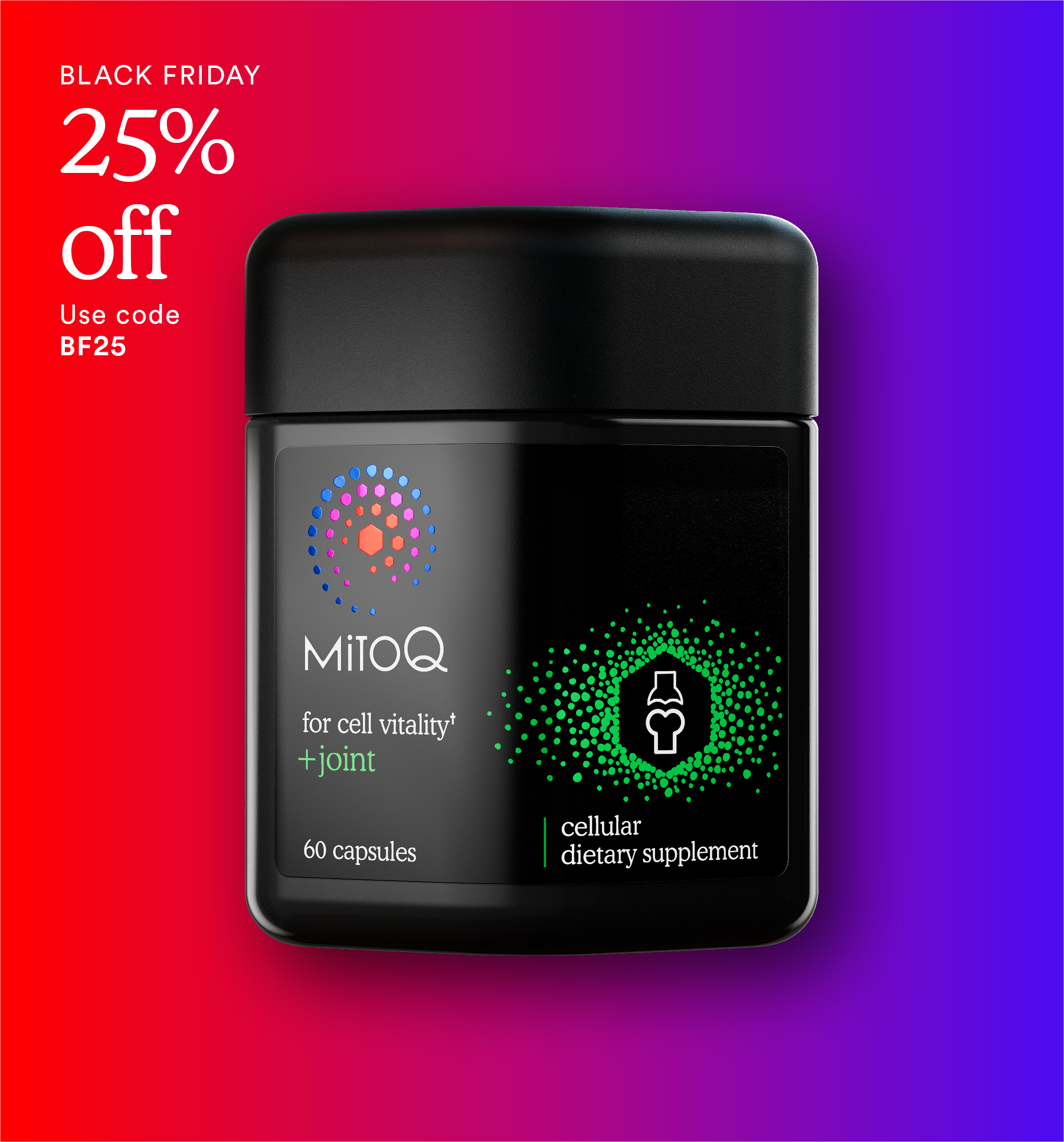 MitoQ joint Black Friday sale