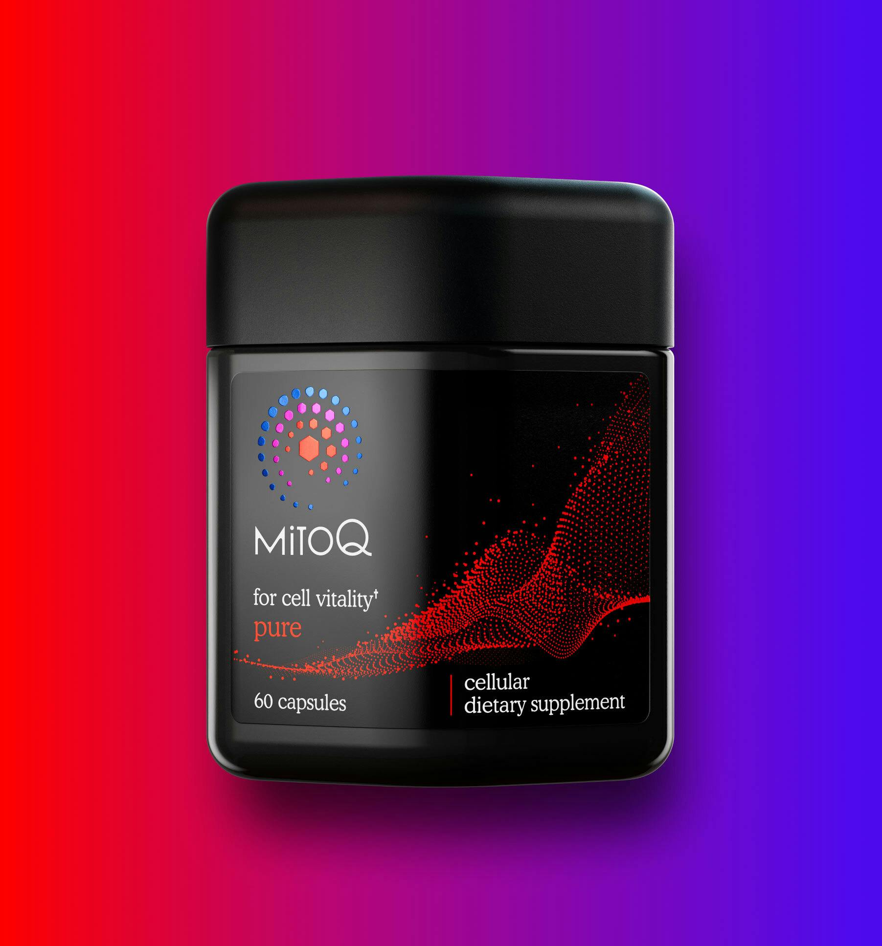 MitoQ Pure for cell vitality: 60 capsules