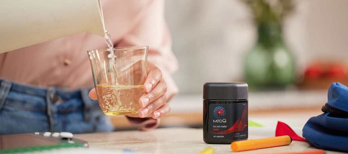 Why is it important to continuously take MitoQ?