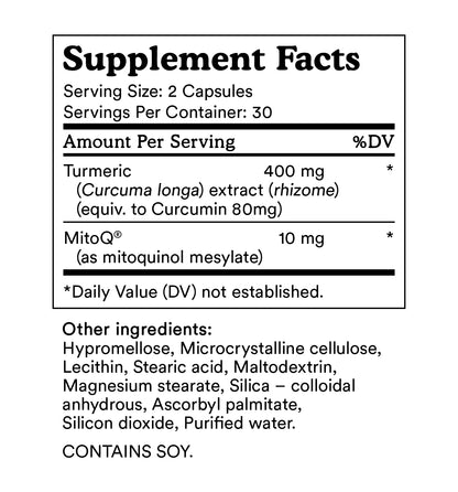 MitoQ curcumin