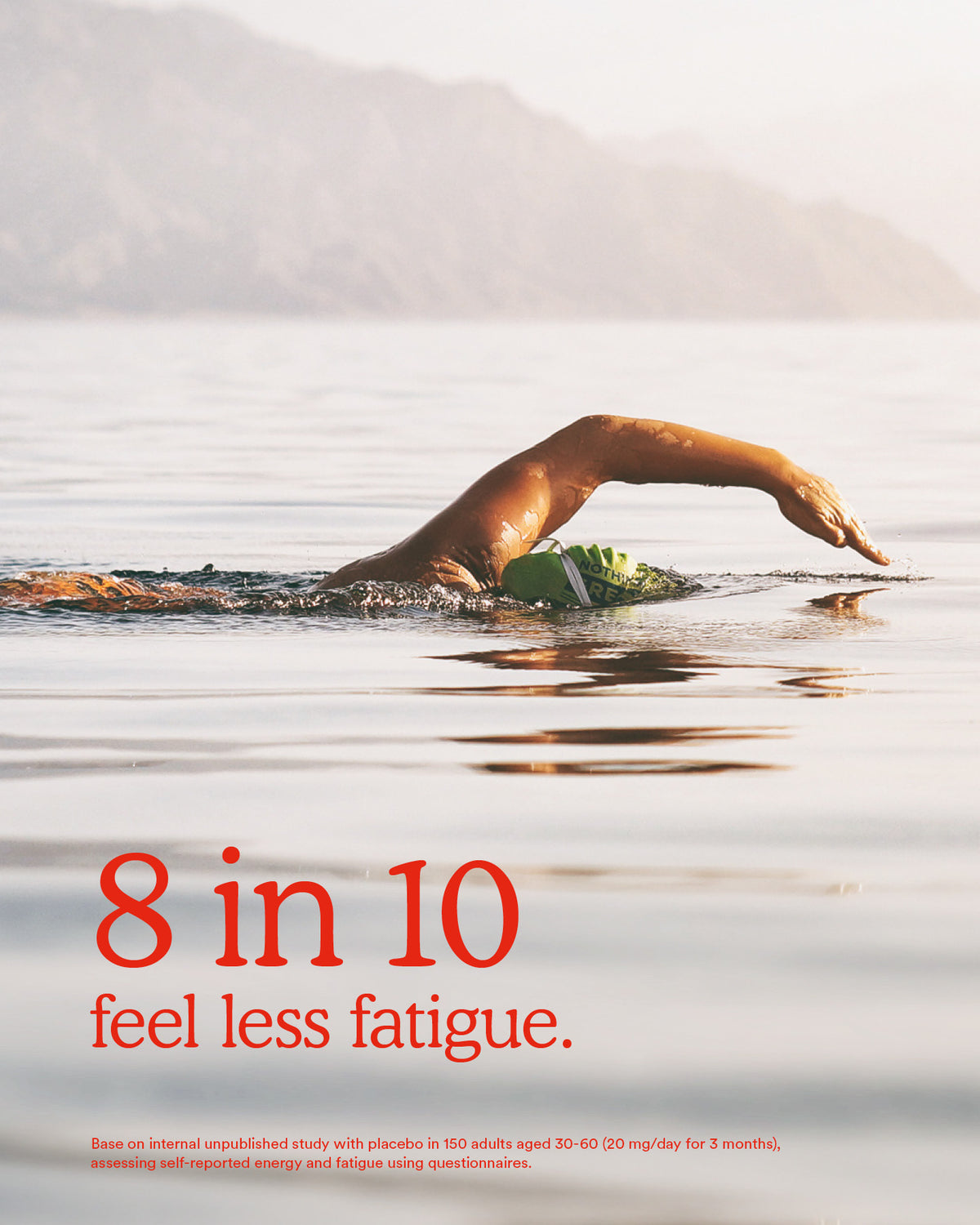8 in 10 feel less fatigue