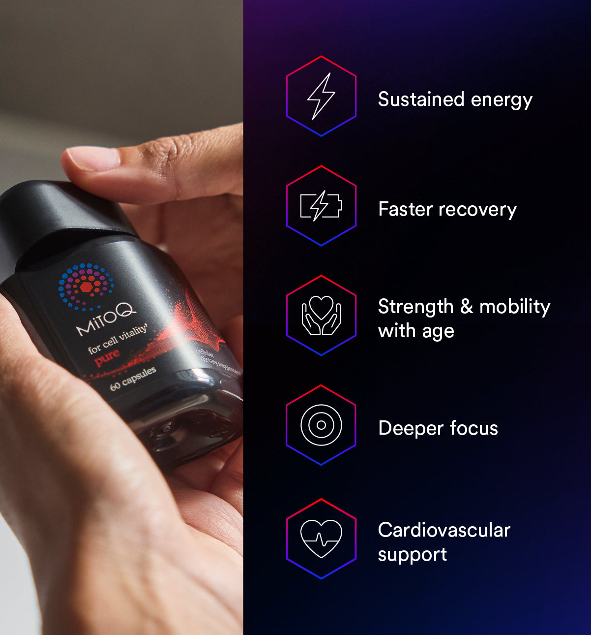 MitoQ 20mg 30 capsules